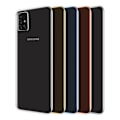 Miniatyrbillede 3 af 11: Skyddande Stilrent Dubbelskal - Samsung Galaxy A71 Svart