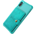Miniatyrbillede 8 af 11: iPhone XR - Effektfullt Skal med Kortfack Grön