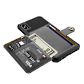 Miniatyrbilde 8 av 10: iPhone X/XS - Robust Skal med Kortfack Grön