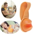 Miniatyrbillede 2 af 11: Praktiskt Säker Baby Flaskhållare Orange