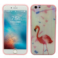 Miniatyrbillede 1 af 6: Elegant Skyddskal för iPhone 6/6S Plus (Härdat glas) Flamingo
