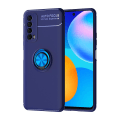 Miniatyrbilde 4 av 10: Huawei P Smart 2021 - Effektfullt Skyddsskal med Ringhållare Svart/Blå