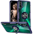 Pikkukuva 1 / 11: Huawei Nova 5T - Effektfullt Skal med Ringhållare LEMAN Blå