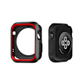 Pikkukuva 5 / 11: iWatch 4/5 - Stilrent Skyddande TPU Skal Svart/Grå 44mm