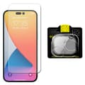 2-PACK iPhone 14 Pro 1 Set Sk�rmskydd + Kameralinsskydd HD 0,3mm Transparent