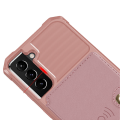 Miniatyrbild 7 av 11: Stilsäkert Skal med Korthållare - Samsung Galaxy S23 Plus Roséguld