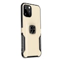 Miniatyrbilde 2 av 11: iPhone 12 Pro - Effektfullt LEMAN Skal med Ringhållare Mörkblå