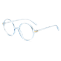 Pikkukuva 2 / 11: Eleganta Retro Anti-Blå Ljus Glasögon Matte Svart
