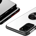 Miniatyrbillede 9 af 11: Genomtänkt Skyddsskal med Ringhållare - Samsung Galaxy S20 Ultra Blå