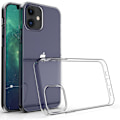 Pikkukuva 2 / 6: iPhone 12 - Stötdämpande Silikonskal + Skärmskydd Transparent