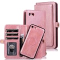 Pikkukuva 1 / 11: iPhone 7 - Robust Dubbelfunktions Plånboksfodral Roséguld