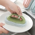 Miniatyrbilde 9 av 11: Effektfull Smidigt Rengörings Svamp Blå