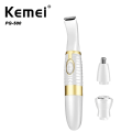 Miniatyrbillede 1 af 5: Kemei KM-PG500 4 i 1 Effektfull Smidig Rakapparat Vit