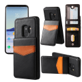 Miniatyrbilde 4 av 11: Skal med Plånbok för Samsung Galaxy S9 Röd