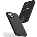Miniatyrbilde 6 av 11: iPhone 13 Pro - 1 Set Mattbehandlat Tunt Skal & Hydrogel Skärmskydd Svart