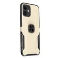 iPhone 12 - Stilsäkert Skyddande Skal med Ringhållare Guld