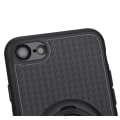 Pikkukuva 4 / 11: iPhone 6/6S - Silikonskal med Ringhållare (Carbon) Blå