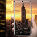 Miniatyrbillede 5 af 11: Samsung Galaxy A70 Standard Skärmskydd HD 0,3mm Transparent