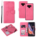 Miniatyrbild 1 av 11: Leman Fodral med Dubbelfunktion - Samsung Galaxy Note 9 Rosa