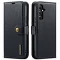 Samsung Galaxy A54 5G - Retro Plånboksfodral med Magnetisk Design Svart