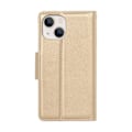 Miniatyrbilde 8 av 11: iPhone 14 - Stilsäkert Hanman Plånboksfodral Guld