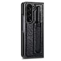 Pikkukuva 4 / 11: Läderfodral med pennhållare för Samsung Galaxy Z Fold 5 Red