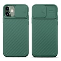 Pikkukuva 8 / 11: iPhone 11 - Stilsäkert Skal med Kamera Skydd Röd