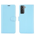 Pikkukuva 2 / 11: Samsung Galaxy S21 - Effektfullt Stilrent Plånboksfodral Svart
