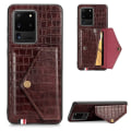Miniatyrbillede 5 af 11: Samsung Galaxy S20 Ultra - Stilrent Skal med Kortfack Blå