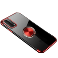Miniatyrbilde 3 av 11: Huawei P Smart 2021 - Stilsäkert Praktiskt Skal med Ringhållare Roséguld