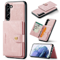 Pikkukuva 1 / 11: Praktiskt Skal med Korthållare - Samsung Galaxy S23 Plus Roséguld