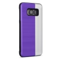 Miniatyrbilde 1 av 11: Samsung Galaxy S8 - Elegant deksel med kortholder (LEMAN) Lila
