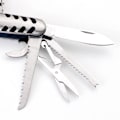 Miniatyrbillede 7 af 7: Praktiskt 11 i 1 Multifunktionell Fickkniv Verktyg Silver