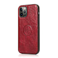 Miniatyrbilde 8 av 11: iPhone 15 Pro - Elegant Plånboksfodral i Lyxigt Läder med Korthållare Red