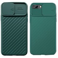 Miniatyrbillede 5 af 11: iPhone 8 Plus - Skyddsskal Kamera Skydd Svart Svart