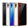 Pikkukuva 3 / 9: Huawei P20 PRO - Stilrent Högelastiskt Silikonskal (FLOVEME) Svart