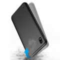 Pikkukuva 9 / 11: Samsung Galaxy A10 - Skyddande Nkobee Silikonskal Mörkblå