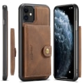 Miniatyrbild 6 av 11: iPhone 12/12 Pro - Skal med Korthållare Brun