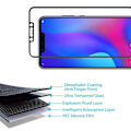 Miniatyrbilde 4 av 9: HuTechs Carbon-Skärmskydd för Huawei Mate 20 Lite Svart