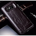 Pikkukuva 7 / 7: Samsung Galaxy S8 - Stilrent NKOBEE Läderskal Brun