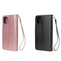 Miniatyrbilde 8 av 11: iPhone 11 Pro - Effektfullt Stilsäkert LEMAN Plånboksfodral Roséguld