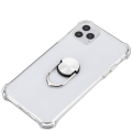 Miniatyrbilde 5 av 11: Stilrent Professionellt Skal med Ringhållare - iPhone 11 Pro Roséguld