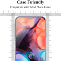 Miniatyrbillede 10 af 11: Heltäckande Härdat Glas 2.5D Skärmskydd Redmi Note 11 (3-pack) Transparent