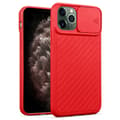 iPhone 11 Pro - Genomtänkt Skyddsskal Röd