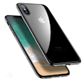 Pikkukuva 1 / 8: iPhone X - Exklusivt Stilsäkert Silikon Skal Hög Kvalite Svart