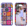 Miniatyrbild 5 av 9: iPhone X/XS - Elegant Fodral med Maximalt Skydd Svart Svart