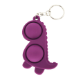 Miniatyrbilde 6 av 8: Mjuk Dinosaurie Fidget Toy / Fidget Leksak / Simple Dimple Röd