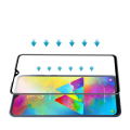 Miniatyrbild 8 av 11: Skärmskydd 2.5D 3-PACK med Ram HD-Clear för Samsung A40 Svart
