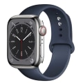 Miniatyrbild 1 av 11: Silikonarmband 42mm/44mm/45mm/49mm Apple Watch Marinblå M