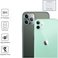 Pikkukuva 4 / 11: iPhone 11 Takakameran linssin näytönsuoja 9H 2.5D FullCover Transparent/Genomskinlig